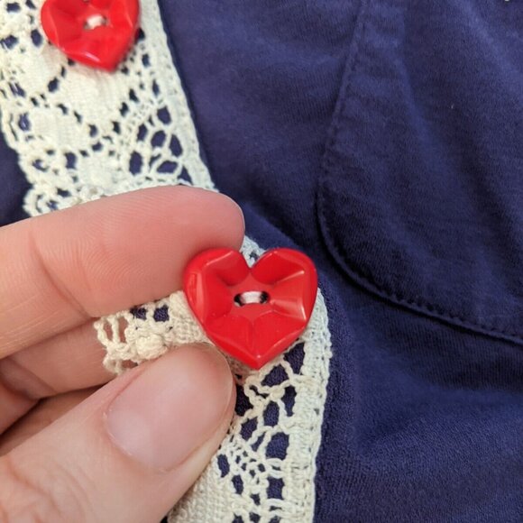 Moschino women's purple long sleeve cardigan in size 8 - Picture 6 of 12